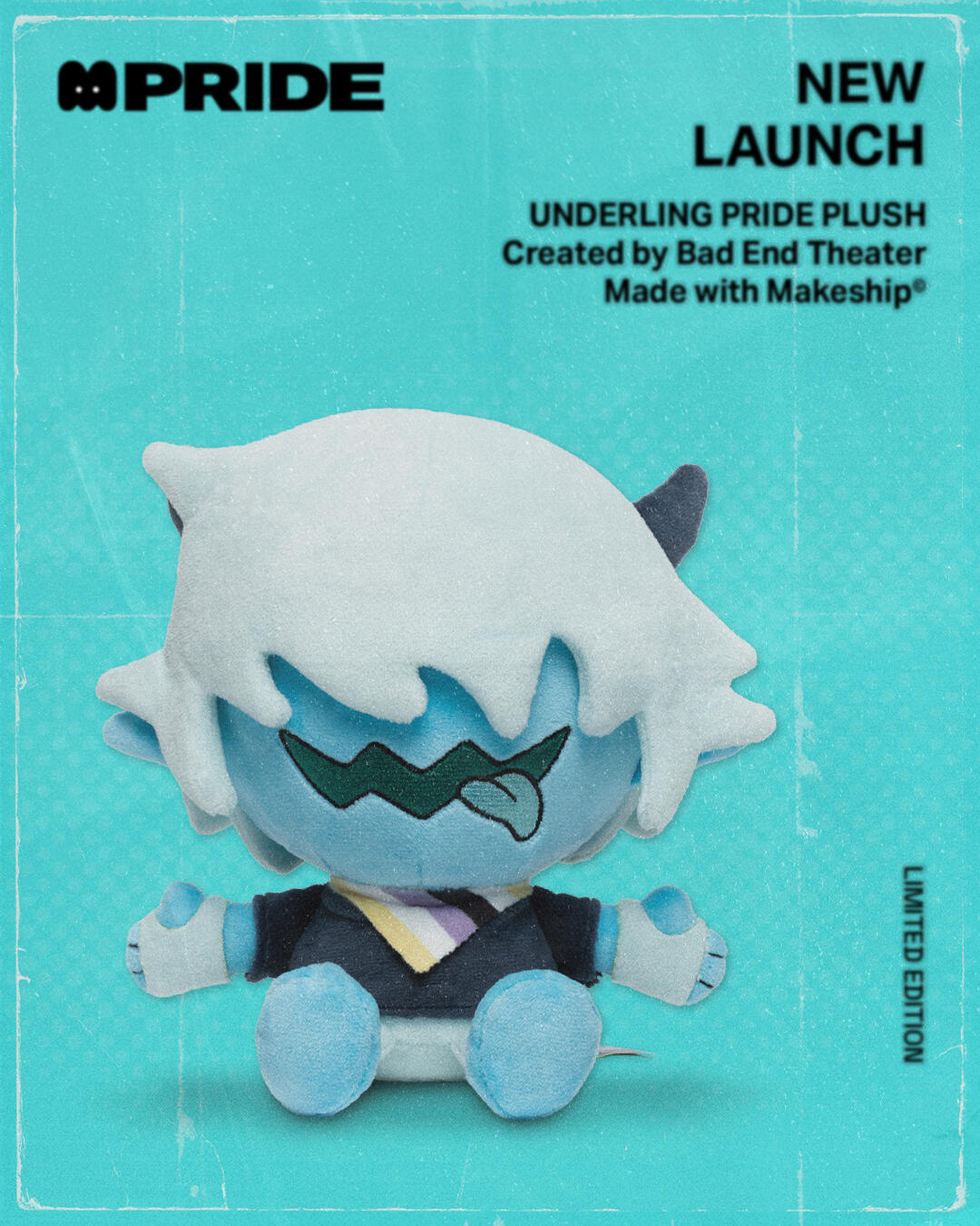 UNDERLING PRIDE makeship plush